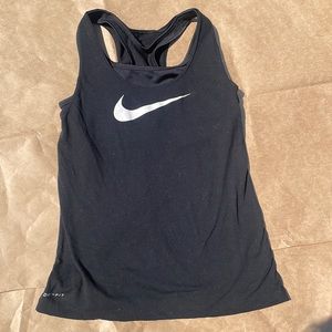 Black Nike tank top size medium